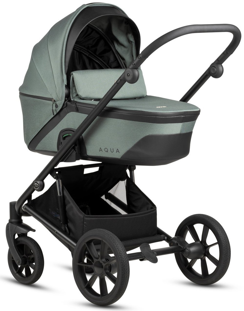 Детская коляска Noordi Aqua V2 3 в 1 с автокреслом Terra Edusky Black 1482842 Fern