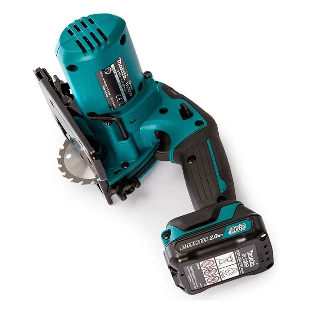 Makita HS301DWAE аккумуляторная дисковая пила (2 x 2 Ач, ЗУ)
