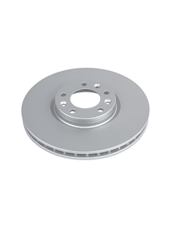 Диск тормозной передний с покрытием для CITROEN C4 PICASSO II/PEUGEOT 308 II (14-) GANZ GIJ10451