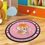 Коврик - лежанка для животных «ЛАПУСИКИ», мистер Юки, цвет как на фото d-60см (лейбл)