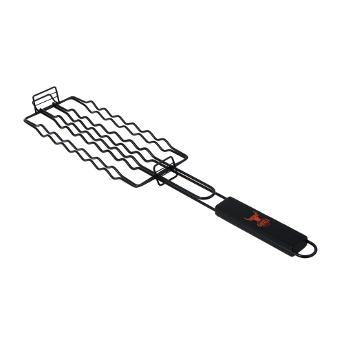Решетка-гриль для сосисок тм GRILLBOOM, с антипригарным покрытием, 250гр, 49х9х4см