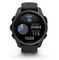 Умные часы Garmin Fenix 8, 43 мм, AMOLED, Sapphire Carbon Gray DLC Titanium with black/pebble gray silicone band