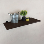 Настенные полки из натурального дерева в стиле Лофт