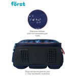 Ранец Först F-Top "Orange Plane" 36*28*15 см, 2 отделения, 2 кармана, анатомическая спинка