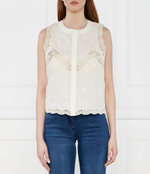 Блузка TWINSET - экрю(241TT2082)