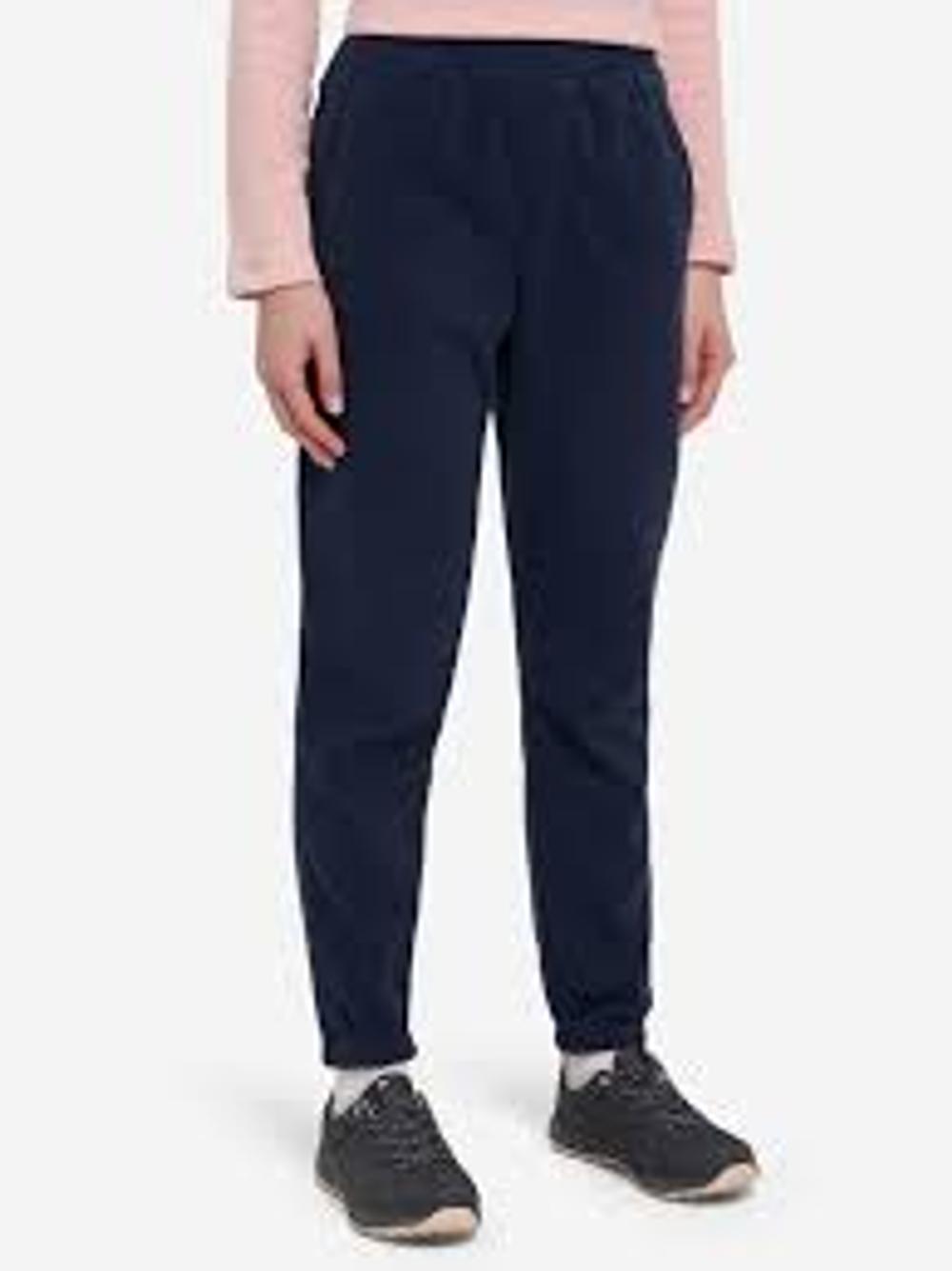 12231116-NAVY Брюки женские Fleece Pant синий Pelliot