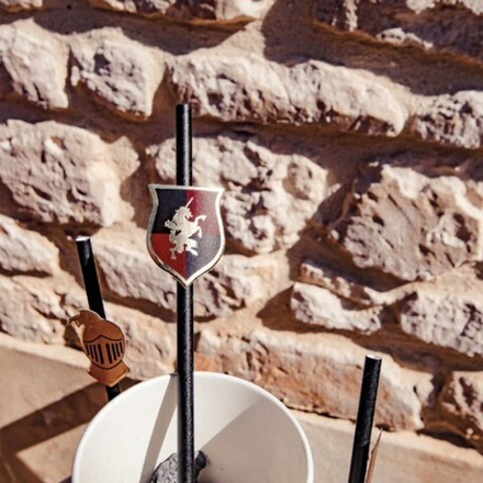 Трубочки "Рыцари" 12 шт.