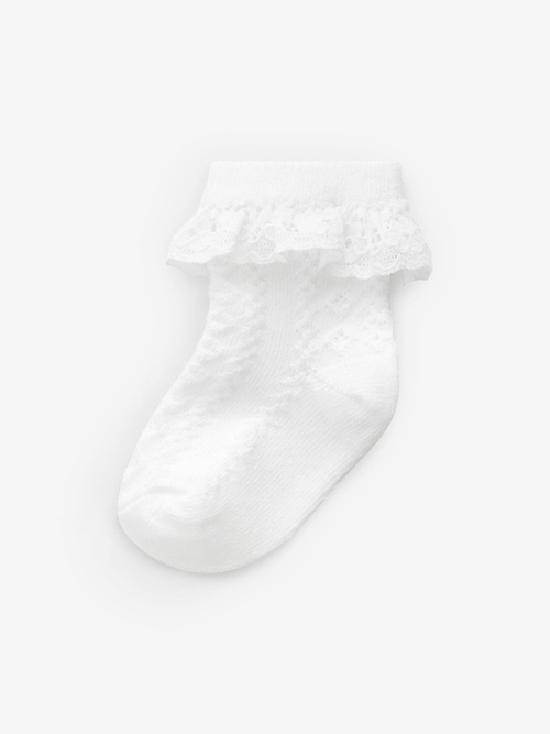 Носки для малышей Next 426-887, 7 шт., Белый