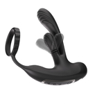 Черный инновационный масcажер простаты Hero с технологией массажа на 360 градусов (Цвет: черный)