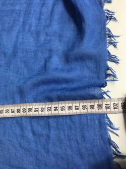 Палантин летний, в красивом небесно-синем оттенке