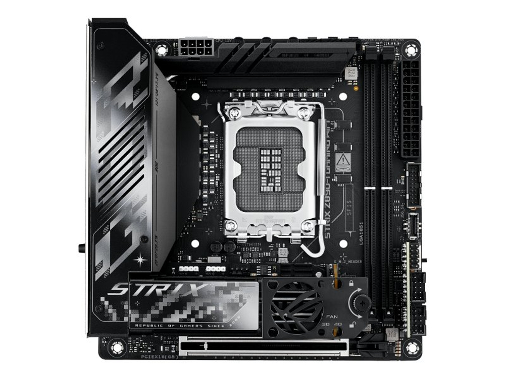 Материнская плата Asus ROG Strix Z890-i Gaming Wifi, Socket LGA 1851, Intel Z890, mATX, RTL [90MB1IC0-M0EAY1]