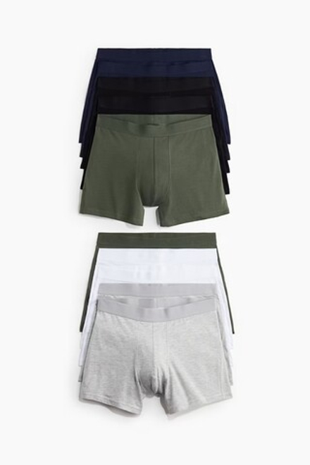 H&M Набор трусов-боксеров ( 10 шт.), хаки