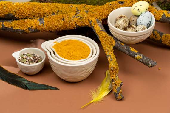 Набор пиал birds of paradise, 190 мл, кремовые, 2 шт.