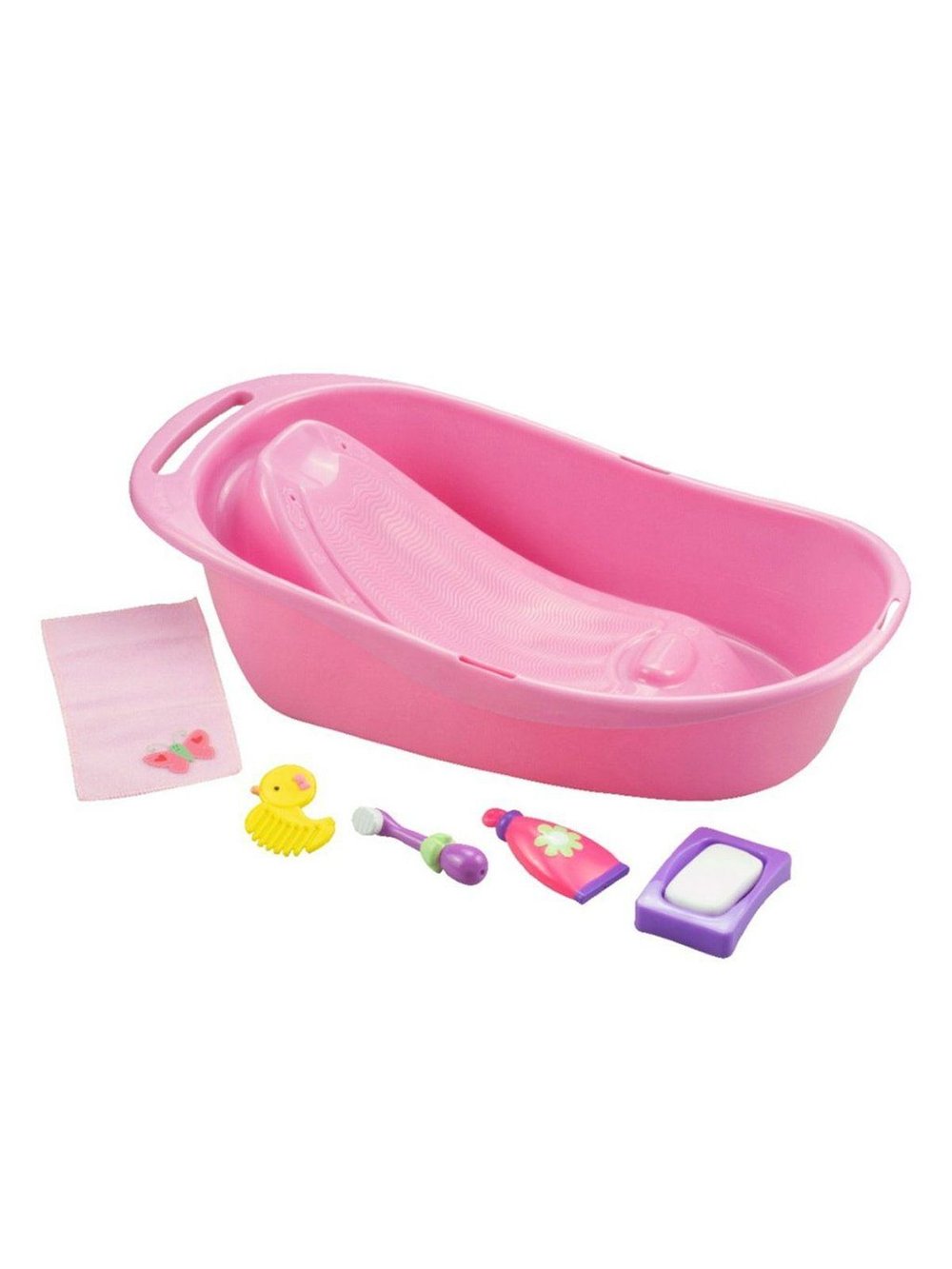 Ванночка для кукол до 38см с аксессуарами BERENGUER (81400)
