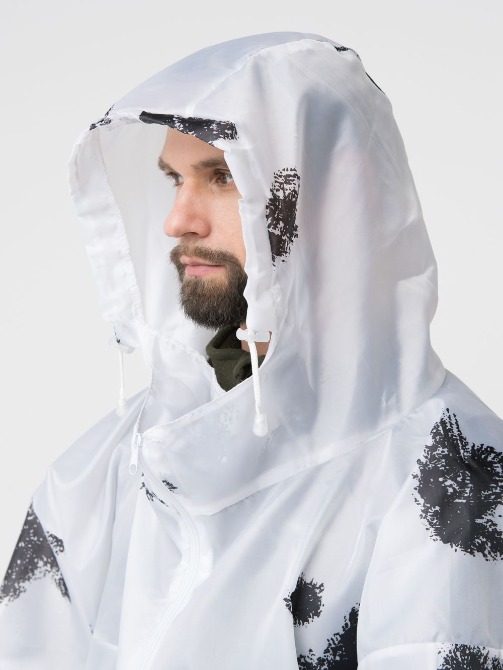 Костюм зимний маскировочный Метель ткань Шелк цвет Клякса