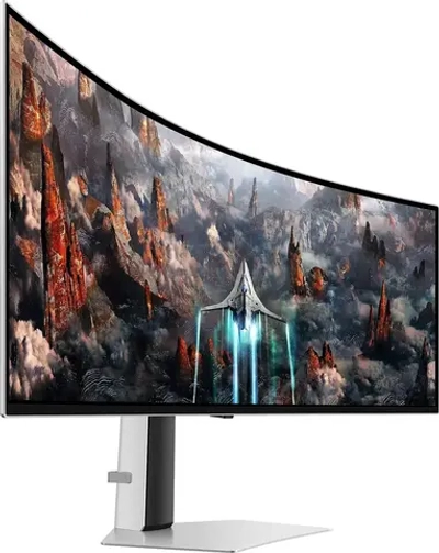 49" Монитор Samsung Odyssey G9 S49CG930SI серебристый 240Hz 5120x1440 OLED