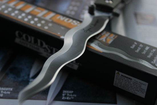 Складной нож Cold Steel 26SY6 Ti-Lite 6 Lynn Thompson c клинком из стали 440C, рукоять Zytel