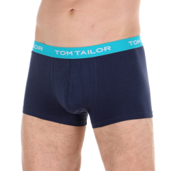 Мужские трусы боксеры набор 3в1 темно-синие Tom Tailor 70162/6061