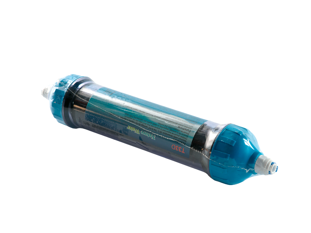 Постфильтр угольный для систем обратного осмоса NatureWater (T33D, Carbon)