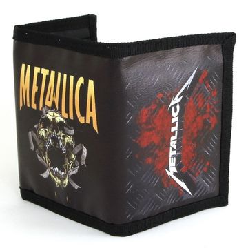 Кошелек Metallica красные брызги (3195)