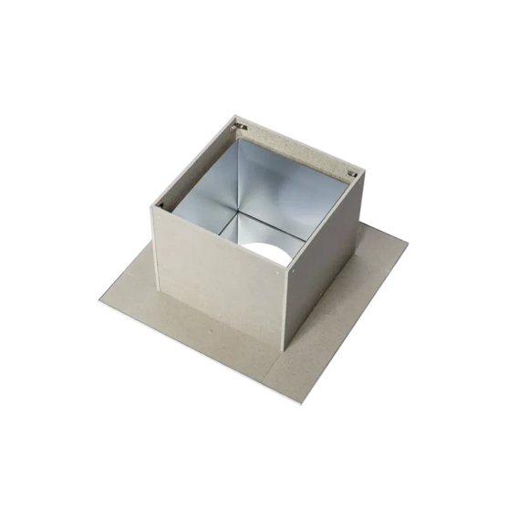 Узел потолочный Ferrum DN200 0,5/430 черная эмаль 37209