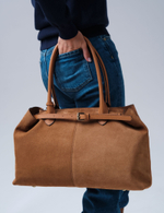 Замшевая сумка Daniela DBR 31375 светло-коричневый