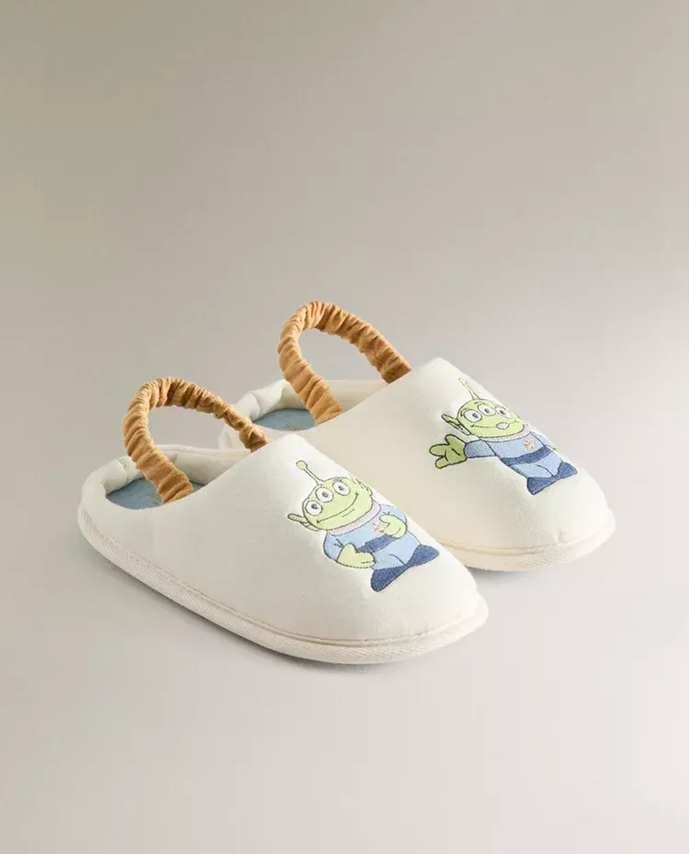 ZARA HOME ДЕТСКИЕ ТАПОЧКИ TOY STORY ©DISNEY, ЭКРЮ