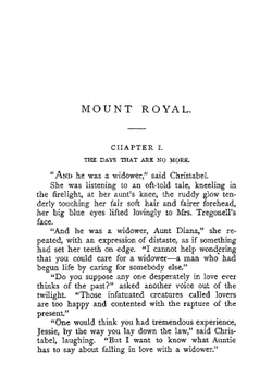 Mount Royal: a novel | M.E. Braddon