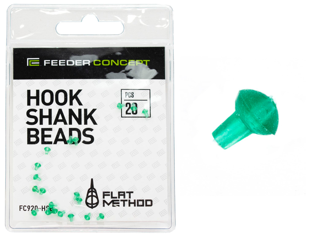 Стопоры на крючок Feeder Concept Flat Method HOOK SHANK BEADS 20шт.