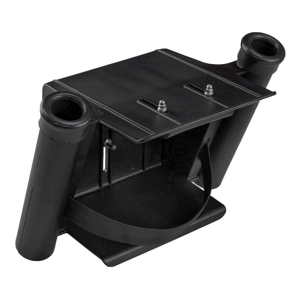 Подставка под эхолот с удочкодержателями (передвижная, на ликтрос)