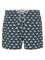 Шорты MC Saint Barth Dollar Car черный