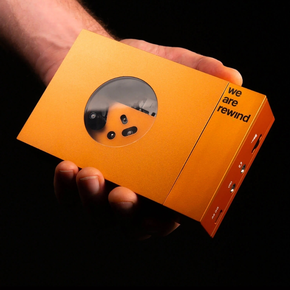 We Are Rewind Cassette Player Orange