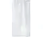 Штора для ванной 180*180"Листопад» цв.белый