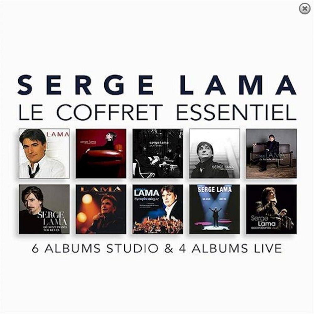 Serge Lama / Le Coffret Essentiel (Limited Edition Box Set)(12CD)