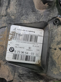Битая Фара правая BMW X3 G01 (2017-2021) Adaptive LED