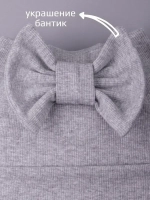 Шапка для девочки с ушками на осень