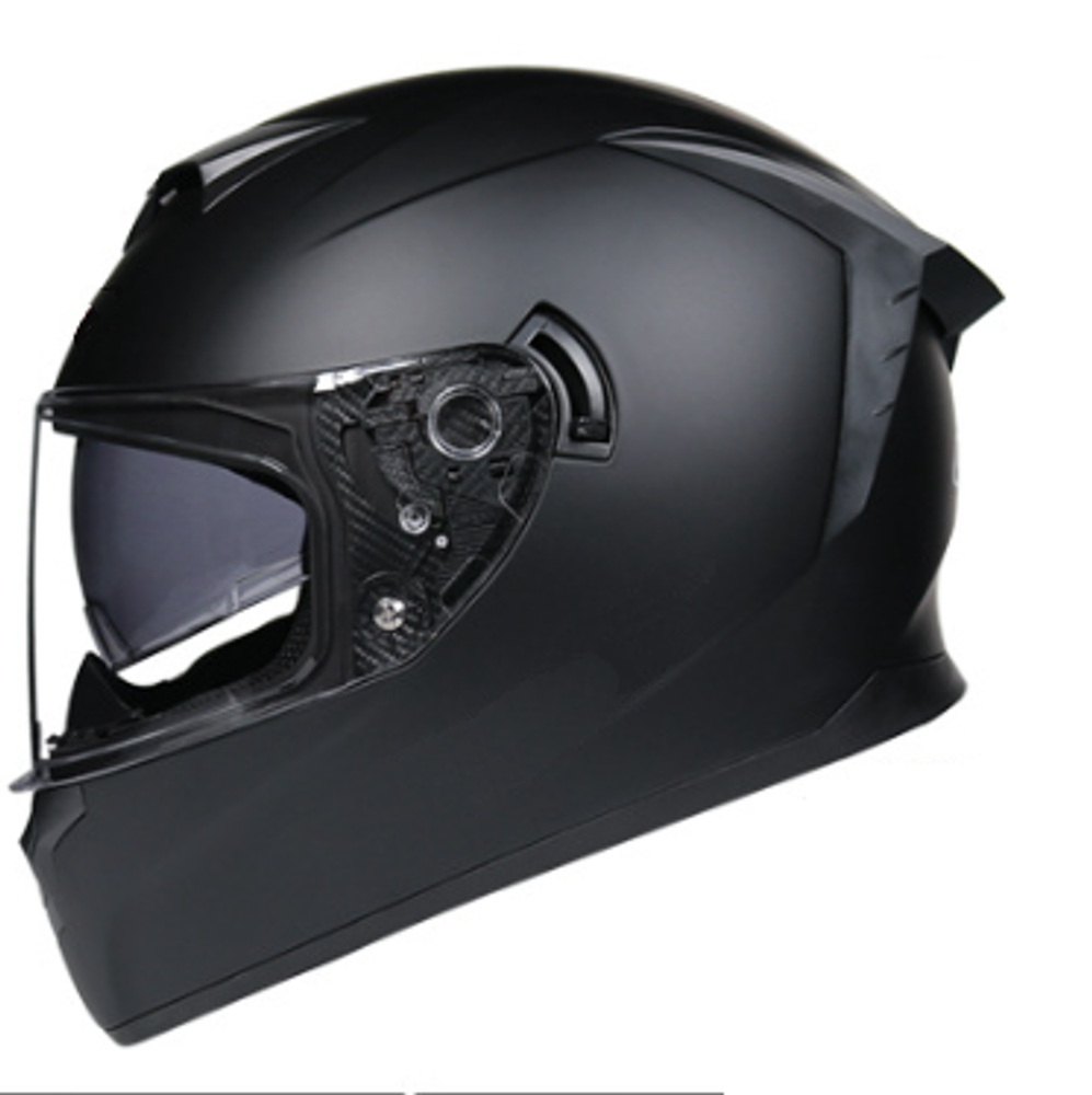 шлем интеграл LVS702-2 чёрный матовый L