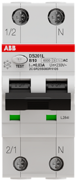 Автоматический выключатель дифф. тока (АВДТ)  ABB 2CSR255080R1324