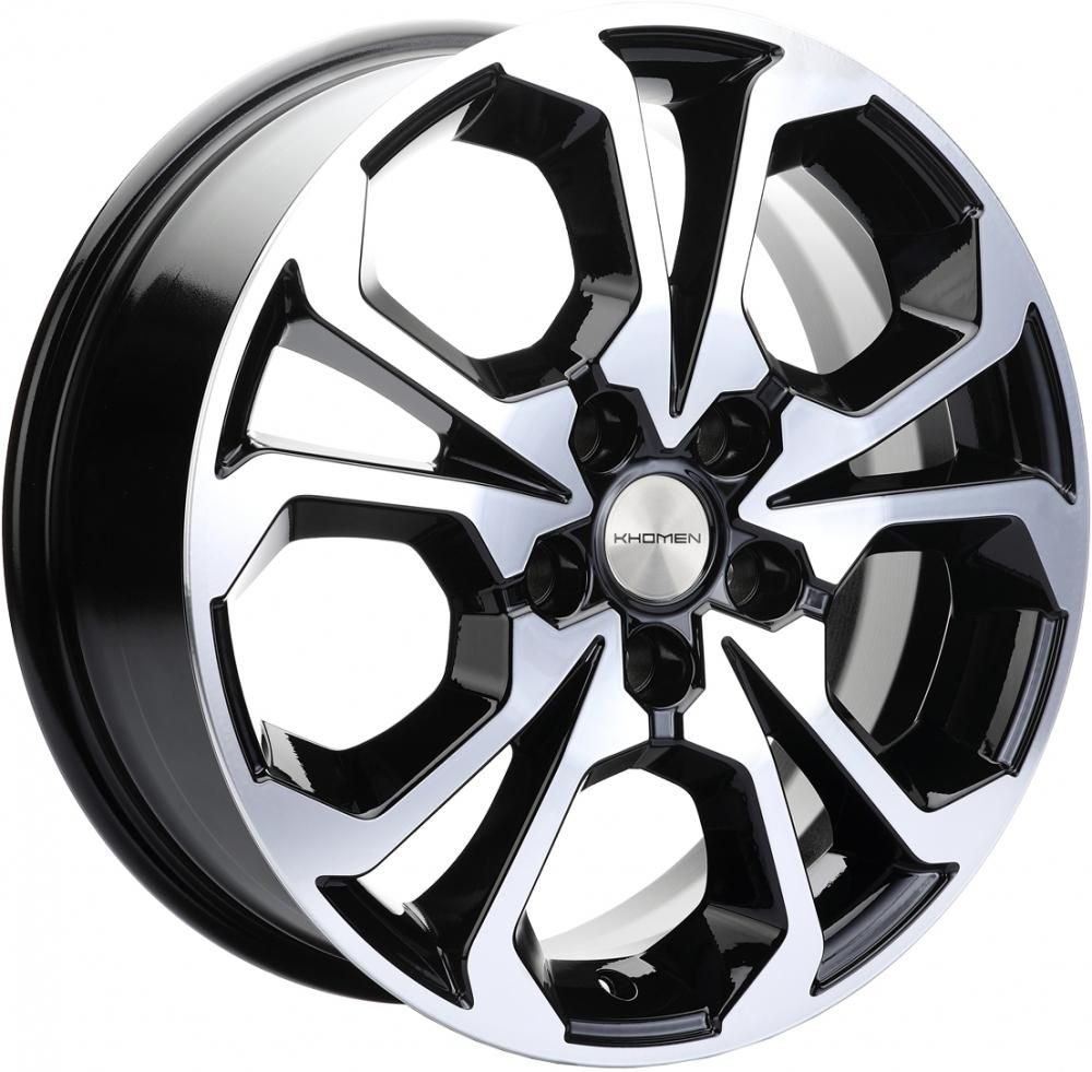 Khomen 1711 6.5x17 5x114.3 ET 50 Dia 67.1 (silver)
