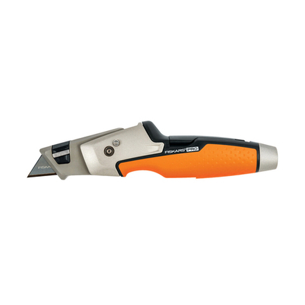 Нож малярный со сменным лезвием Fiskars CarbonMax, 191 мм