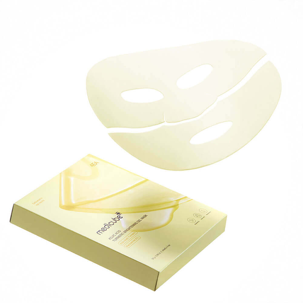 Гидрогелевая маска для сияния кожи medicube Kojic Acid Turmeric Brightening Gel Mask
