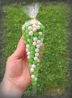 Мятное драже, мешок-конус, 130 гр
