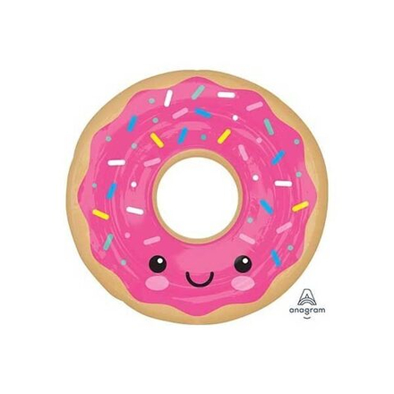 ФИГУРА/P35 Пончик в глазури розовой