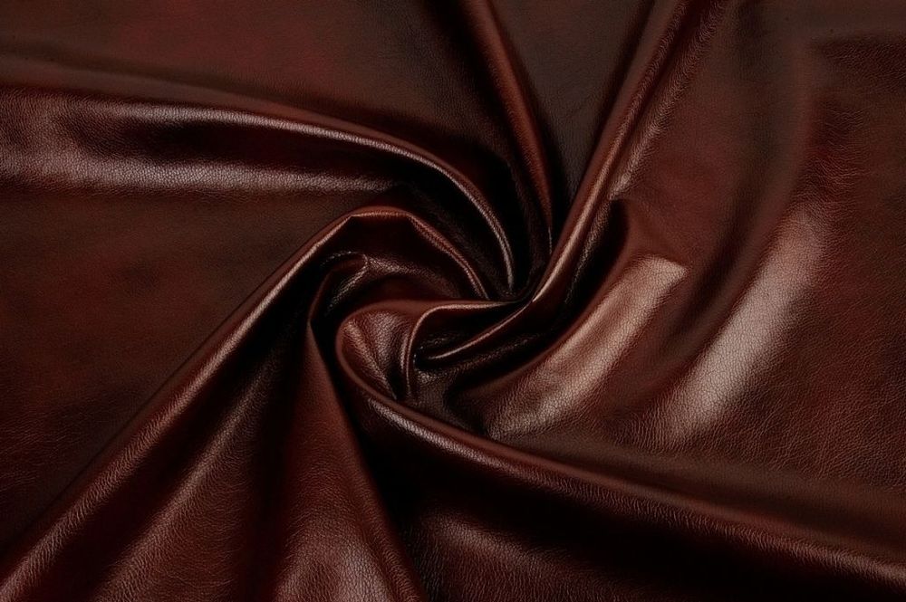 Мебельная ткань искусственная кожа Nature Soft (черри двухтонный)