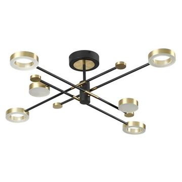 4321/55CL MIDCENT ODL22 347 металл/черный с бронзой Потолочный светильник IP20 LED 55W 2615Лм DENZEL