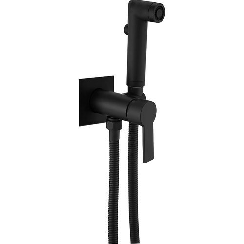 СМЕСИТЕЛЬ Д/ДУША ESKO СКР.МОНТАЖА SMH06 C ГИГ.ДУШЕМ BLACK