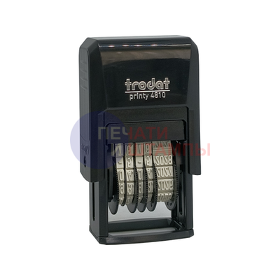 Trodat 4810 BANK мини-датер