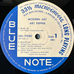 Art Pepper Quartet ‎– Modern Art (Япония 1976г.)