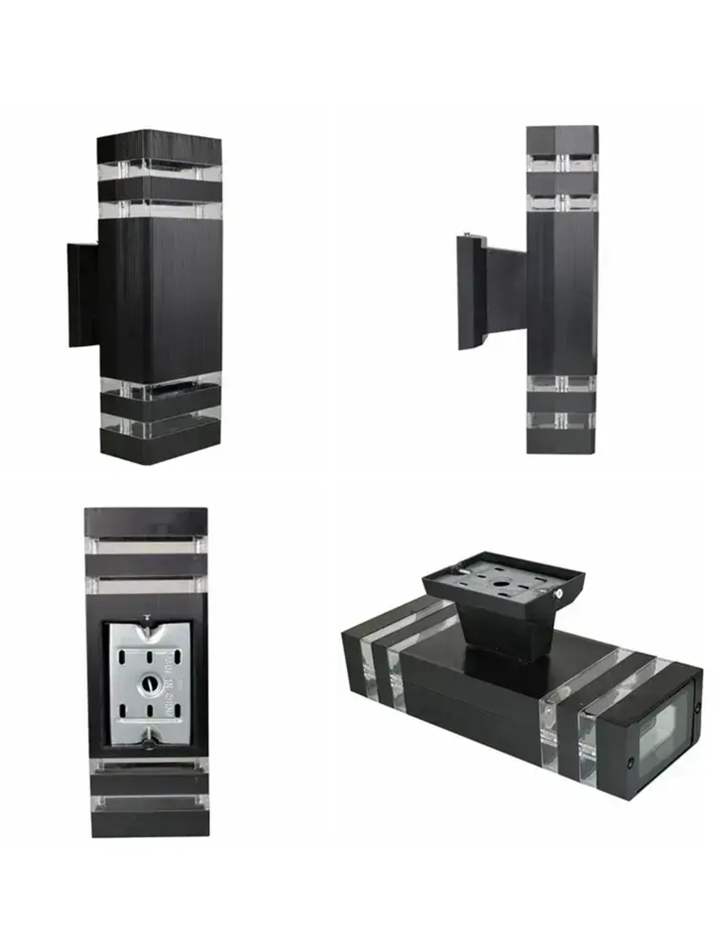 Светильник бра уличный настенный E27, Фонарь фасадный IP55