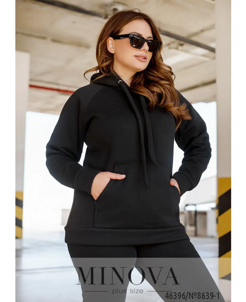 Костюм 8639-1-черный Minova